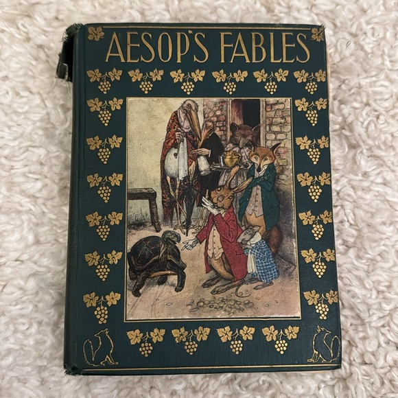 AESOP'S FABLES, hardcover, 1913 - Picture 5 of 17